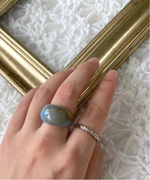 apres jour（アプレジュール）の「【apres jour×ARIAZ】カラーリング（リング・レディース・ライトブルー/オフホワイト/ゴールド/ライトブラウン/ミント/ピンクベージュ/ライトピンク/ライトベージュ・FREE）」の5枚目の写真