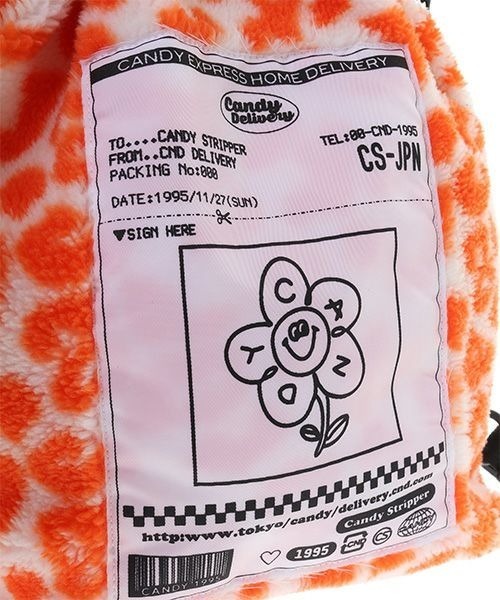 Candy Stripper（キャンディストリッパー）の「LEOPARD BOA バッグ