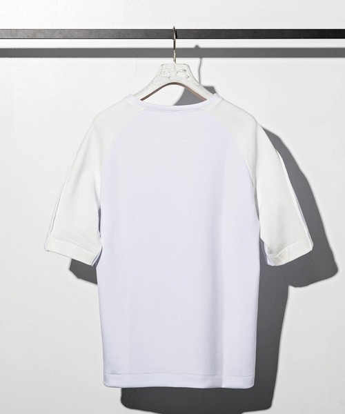 C DIEM（カルペディエム）の「C DIEM(カルペディエム)五分袖プルーバー（Tシャツ/カットソー・メンズ・ホワイト/ブラック/グレー・S/M/L）」の14枚目の写真