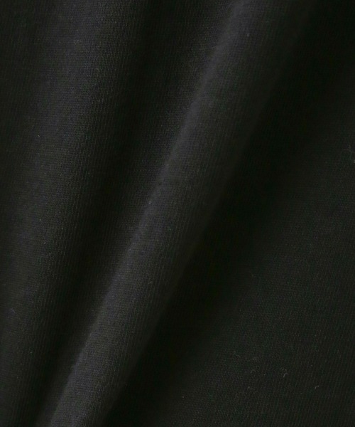 n'ee-ne（ネーネ）の「USAコットン　ロゴプリントTシャツ（Tシャツ/カットソー・レディース・カーキ/オフホワイト/ベージュ/ブラック・M/L）」の11枚目の写真