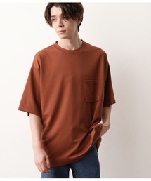 JUNRED | 【ハーフスリーブ】ルーズフィットポンチカットソー(Tシャツ/カットソー)