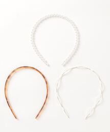 WEGO | WEGO/【3点セット】マルチカチューシャ(カチューシャ)