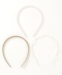 WEGO | WEGO/【3点セット】マルチカチューシャ(カチューシャ)