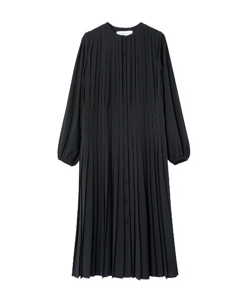 LE CIEL BLEU（ルシェルブルー）の「Pleated Collarless Dress