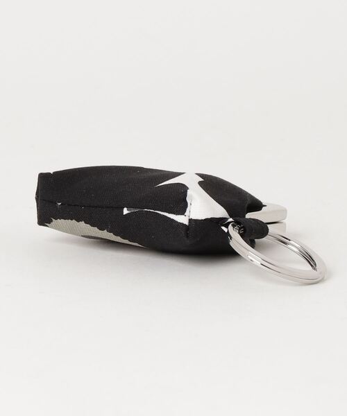 【新品】marimekko 青 ウニッコ　キーリング　コインケース　三つ折り財布 新品】marimekko 青 ウニッコ キーリング コインケース 三つ折り財布