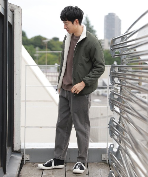 LAKOLE（ラコレ）の「TCワッフル裏起毛プルオーバー / LAKOLE（スウェット・メンズ・ホワイト/ブラウン/ライトグリーン/アイボリー・MEDIUM/LARGE）」の8枚目の写真