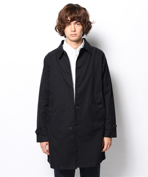 BEAMS（ビームス）の「BEAMS / ストレッチ ステンカラー （ステンカラーコート・メンズ・ベージュ/ネイビー/その他1・SMALL/MEDIUM/LARGE/X-LARGE）」の6枚目の写真