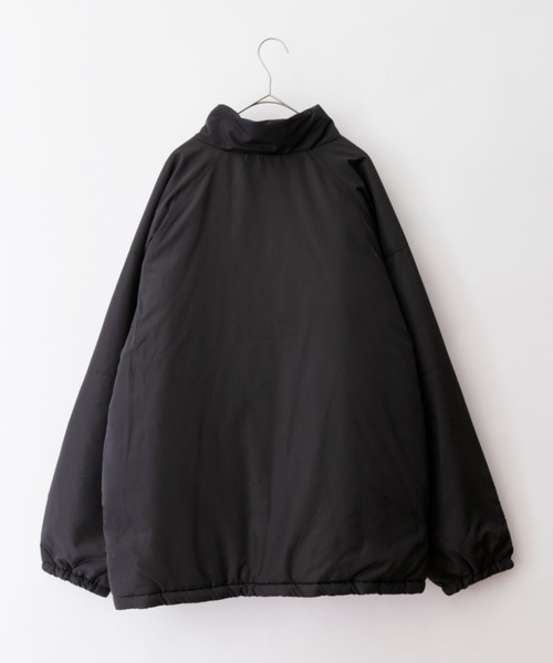 ビッグシルエット ハイネック ボリュームスリーブ中綿ジャケット MONO