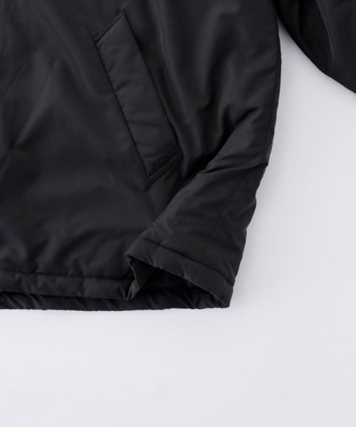 MONO-MART（モノマート）の「ビッグシルエット ハイネック ボリュームスリーブ中綿ジャケット（ダウンジャケット/コート・メンズ・ブラック/ネイビー/グレー系その他/チャコール/ダークベージュ/ブラウン・FREE）」の12枚目の写真