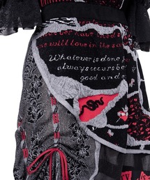 rurumu: 2019 AW vvitch rose knit OP