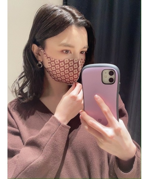 セール Monogram Print フェイスガード マスク Moussy マウジー のファッション通販 Zozotown