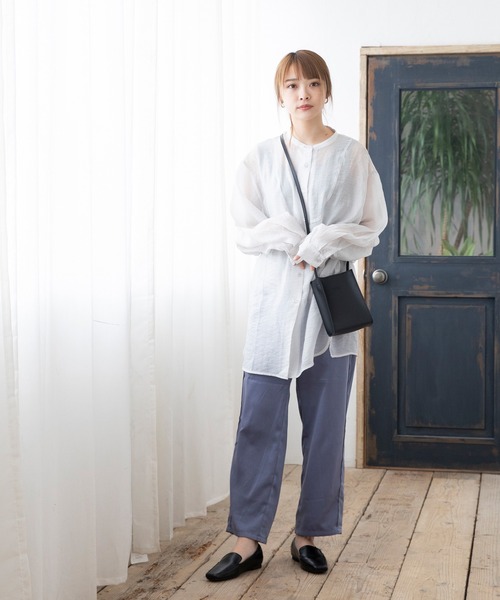 menue（メヌエ）の「スクエアトゥ フラットローファー（ローファー・レディース・グレイッシュベージュ/ブラック/ライトグリーン/アイボリー/ブラック系その他/パイソン/ブラック系その他2/ブラウン/ブラウン系その他/グレー系その他/ブラック系その他3・3L/L/S/LL/M/XS）」の21枚目の写真