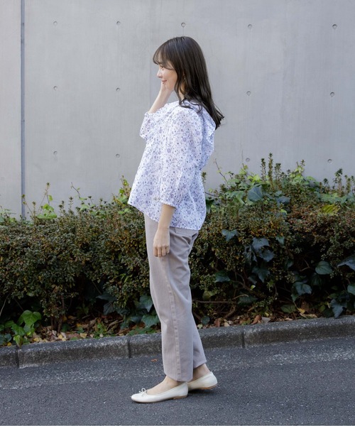 flower（フラワー）の「フローイングフラワーブラウス（シャツ