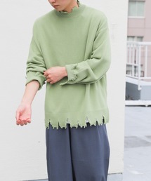 メンズのニット セーター グリーン カーキ 緑色系 タートルネック ハイネック ファッション通販 Zozotown
