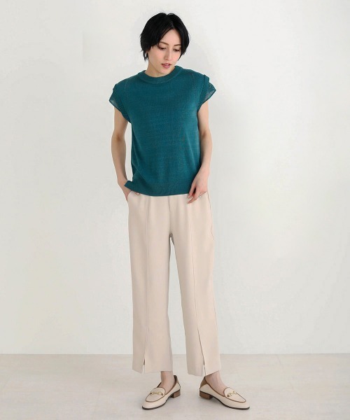 Bou Jeloud（ブージュルード）の「フロントスリットパンツ（その他パンツ・レディース・ベージュ/グレー・38）」の16枚目の写真