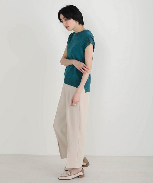 Bou Jeloud（ブージュルード）の「フロントスリットパンツ（その他パンツ・レディース・ベージュ/グレー・38）」の19枚目の写真