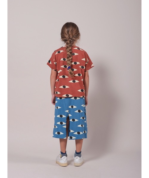 BOBO CHOSES（ボボショーズ）の「Eyes All Over Jersey Midi Skirt（スカート・キッズ・ブルー系・8YEAR/2-3YEAR/4-5YEAR/6-7YEAR）」の5枚目の写真