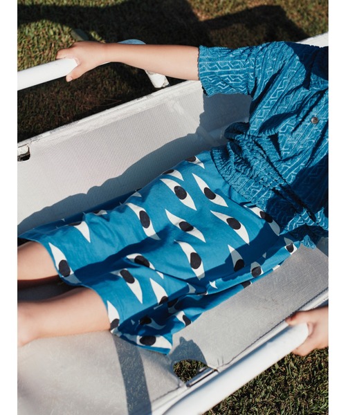 BOBO CHOSES（ボボショーズ）の「Eyes All Over Jersey Midi Skirt（スカート・キッズ・ブルー系・8YEAR/2-3YEAR/4-5YEAR/6-7YEAR）」の9枚目の写真