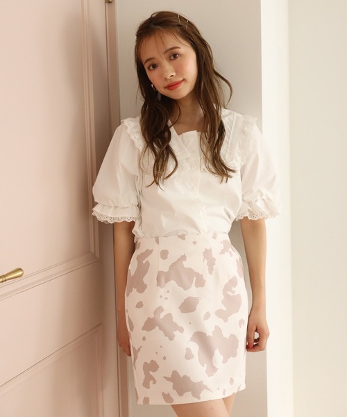 one after another NICE CLAUP（ワンアフターアナザーナイスクラップ）の「ビックカラーアソートブラウス（シャツ/ブラウス・レディース・ブラック/オフホワイト/ホワイト系その他/ストライプ・FREE）」の19枚目の写真