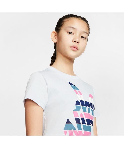 NIKE(ナイキ)の「NIKE/ナイキ G NSW TEE DPTL OUTSIDE/DPTL アウトサイド Tシャツ(Tシャツ/カットソー・キッズ・ホワイト/ライトグレー・160/150/140/130/170)」の10枚目の写真