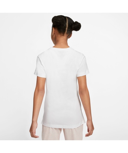 NIKE(ナイキ)の「NIKE/ナイキ G NSW TEE DPTL OUTSIDE/DPTL アウトサイド Tシャツ(Tシャツ/カットソー・キッズ・ホワイト/ライトグレー・160/150/140/130/170)」の7枚目の写真