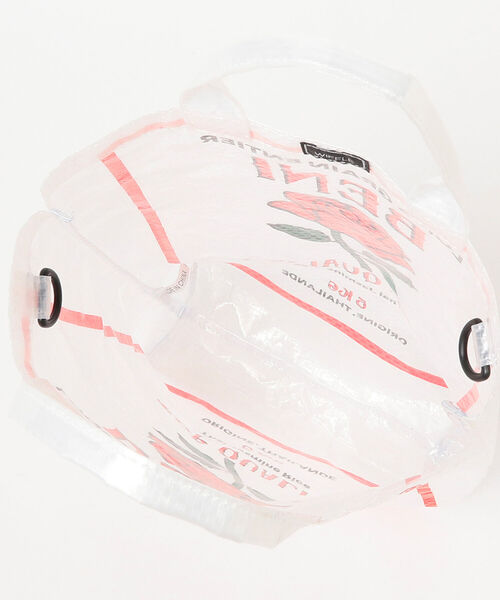 Ray BEAMS（レイビームス）の「wiffle × Ray BEAMS / 別注 ライスシート バッグ（ショルダーバッグ・レディース・ホワイト/オレンジ・ONE SIZE）」の6枚目の写真