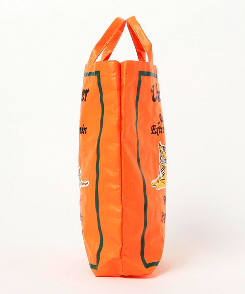 Ray BEAMS（レイビームス）の「wiffle × Ray BEAMS / 別注 ライスシート バッグ（ショルダーバッグ・レディース・ホワイト/オレンジ・ONE SIZE）」の4枚目の写真