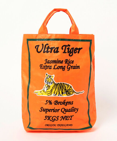 Ray BEAMS（レイビームス）の「wiffle × Ray BEAMS / 別注 ライスシート バッグ（ショルダーバッグ・レディース・ホワイト/オレンジ・ONE SIZE）」の11枚目の写真