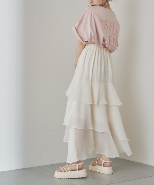 Chico（チコ）の「【新色追加】厚底コードレースアップサンダル（サンダル・レディース・ホワイト/ブラック/ベージュ/ブラウン・LARGE/MEDIUM/SMALL）」の21枚目の写真