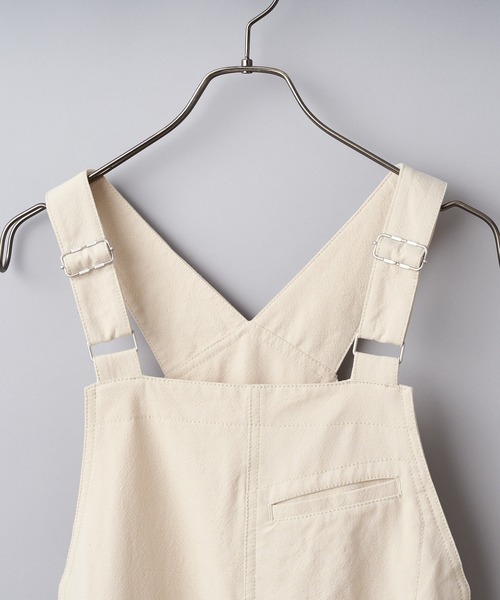 CIAOPANIC（チャオパニック）の「リネンオーバーオール（サロペット/オーバーオール・レディース・アイボリー/ブラック/ネイビー・FREE）」の20枚目の写真