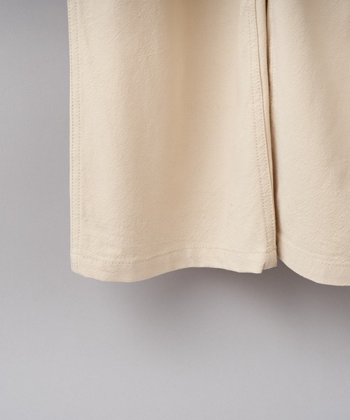 CIAOPANIC（チャオパニック）の「リネンオーバーオール（サロペット/オーバーオール・レディース・アイボリー/ブラック/ネイビー・FREE）」の6枚目の写真