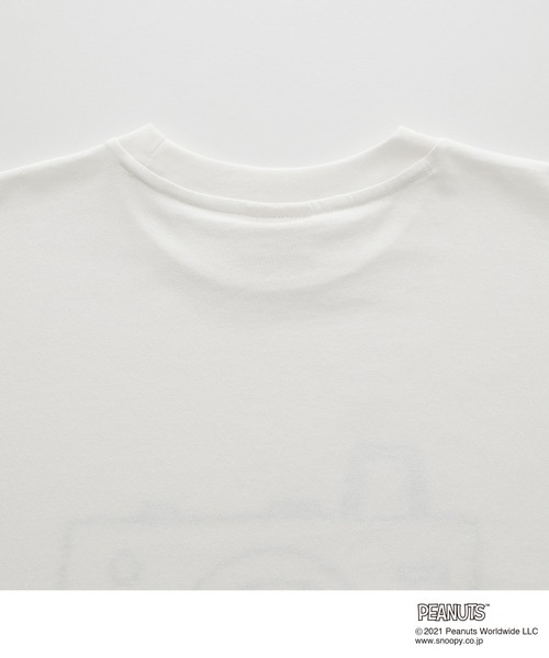 PEANUTS(ピーナッツ)の「PEANUTS/ピーナッツ 別注 オーバーサイズ 線画デザイン 半袖Tシャツ(Tシャツ/カットソー・メンズ・ホワイト系その他/グレー系その他2/ホワイト系その他2/ベージュ系その他/グレー系その他/ベージュ系その他2・M/L)」の11枚目の写真