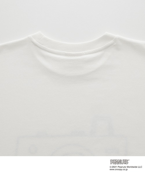 Mal. スヌーピー オーバーサイズTシャツ ホワイト Mal. スヌーピー オーバーサイズTシャツ ホワイト PEANUTS