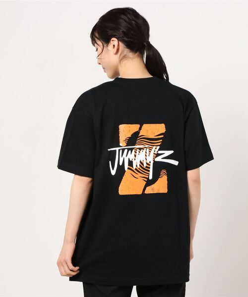 JIMMY'Z（ジミーズ）の「【ムラサキスポーツ別注】JIMMYZ/ジミーズ   ビッグシルエット  バックプリントＴシャツ  JM-MU2103（Tシャツ/カットソー・レディース・ブラック系その他2/ホワイト系その他/ブラック系その他・L/M）」の21枚目の写真