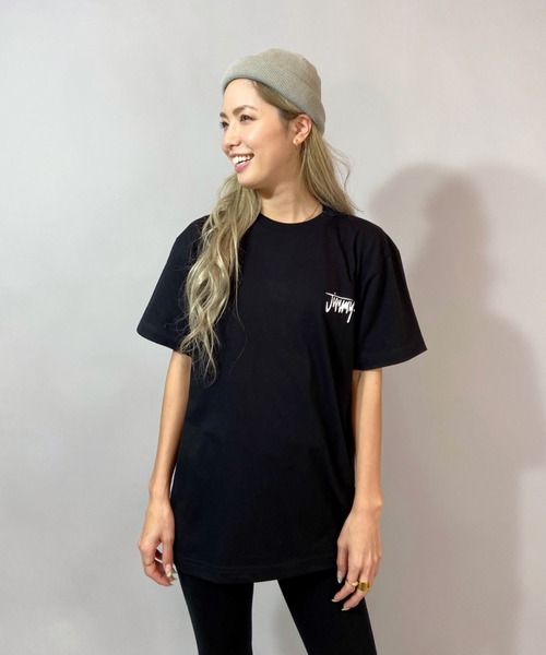 JIMMY'Z（ジミーズ）の「【ムラサキスポーツ別注】JIMMYZ/ジミーズ   ビッグシルエット  バックプリントＴシャツ  JM-MU2103（Tシャツ/カットソー・レディース・ブラック系その他2/ホワイト系その他/ブラック系その他・L/M）」の15枚目の写真