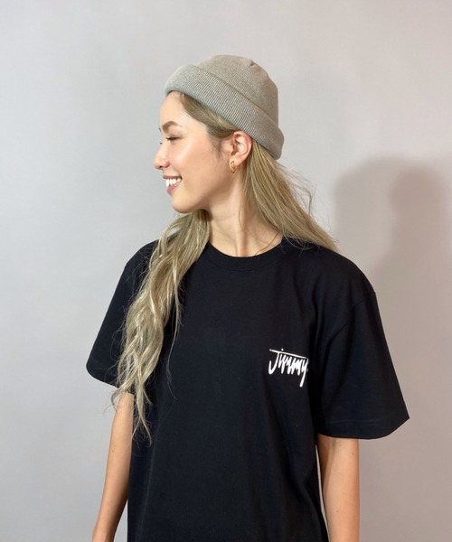 JIMMY'Z（ジミーズ）の「【ムラサキスポーツ別注】JIMMYZ/ジミーズ   ビッグシルエット  バックプリントＴシャツ  JM-MU2103（Tシャツ/カットソー・レディース・ブラック系その他2/ホワイト系その他/ブラック系その他・L/M）」の17枚目の写真