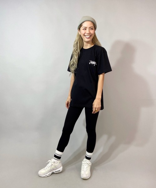 JIMMY'Z（ジミーズ）の「【ムラサキスポーツ別注】JIMMYZ/ジミーズ   ビッグシルエット  バックプリントＴシャツ  JM-MU2103（Tシャツ/カットソー・レディース・ブラック系その他2/ホワイト系その他/ブラック系その他・L/M）」の18枚目の写真