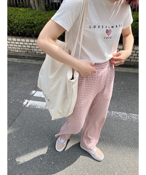 JUMELLE（ジュメロ）の「USA T（Tシャツ/カットソー・レディース・ホワイト/グレー・SMALL/MEDIUM）」の18枚目の写真