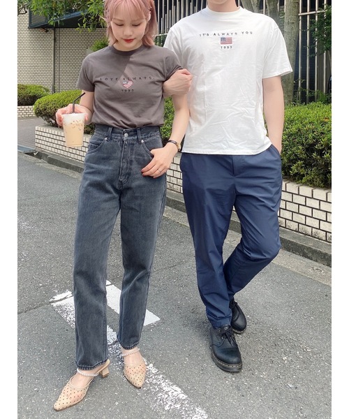 JUMELLE（ジュメロ）の「USA T（Tシャツ/カットソー・レディース・ホワイト/グレー・SMALL/MEDIUM）」の6枚目の写真