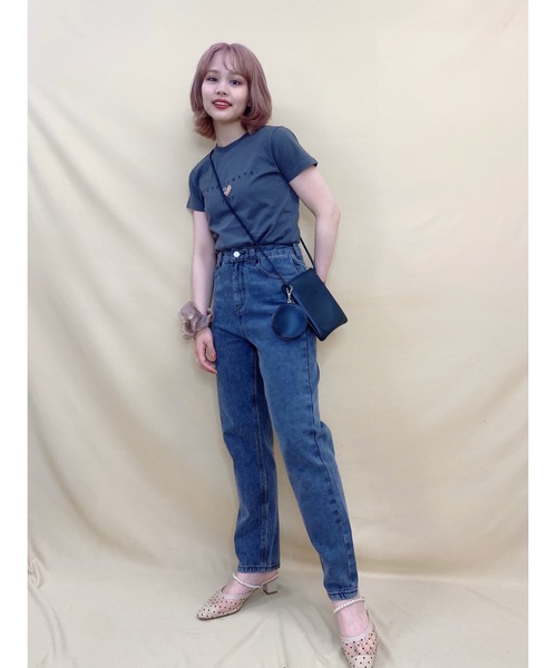 JUMELLE（ジュメロ）の「USA T（Tシャツ/カットソー・レディース・ホワイト/グレー・SMALL/MEDIUM）」の17枚目の写真