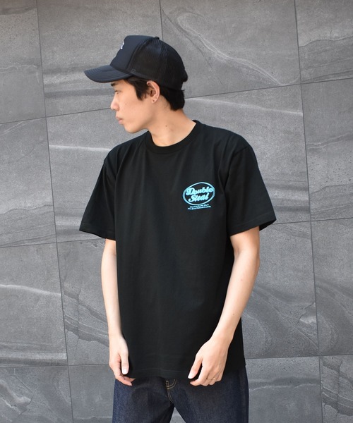 DOUBLE STEAL(ダブルスティール)の「DS 80's LOGO 半袖Tシャツ(Tシャツ/カットソー・メンズ・ホワイト/ブラック/ダークグリーン/アイボリー・MEDIUM/LARGE/X-LARGE/XX-LARGE)」の14枚目の写真