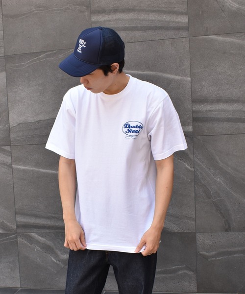 DOUBLE STEAL(ダブルスティール)の「DS 80's LOGO 半袖Tシャツ(Tシャツ/カットソー・メンズ・ホワイト/ブラック/ダークグリーン/アイボリー・MEDIUM/LARGE/X-LARGE/XX-LARGE)」の20枚目の写真