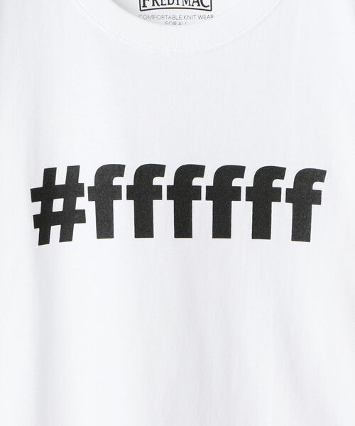FREDY MAC(フレディーマック)の「WEB color プリントビッグTシャツ(Tシャツ/カットソー・メンズ・ブラック/ベージュ/ホワイト・MEDIUM/LARGE/X-LARGE)」の4枚目の写真