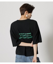 AZUL by moussy | BACK NEON LOGO TEE/バックネオンロゴTシャツ(Tシャツ/カットソー)