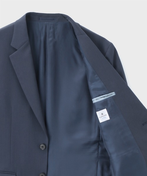 LANVIN en Bleu（ランバンオンブルー）の「”ソロテックス” 2つ釦ジャケット（テーラードジャケット・メンズ・ブルー・46/48/50）」の3枚目の写真