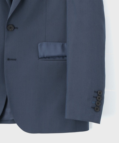 LANVIN en Bleu（ランバンオンブルー）の「”ソロテックス” 2つ釦ジャケット（テーラードジャケット・メンズ・ブルー・46/48/50）」の5枚目の写真