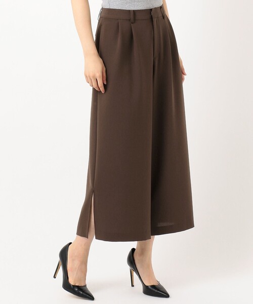 J.PRESS（ジェイプレス）の「【洗える・イージーケア】シックアンドシン 2WAYストレッチ セミワイドパンツ（その他パンツ・レディース・ブラック系/黄土色系/ダークブラウン系・11/7/9/13）」の8枚目の写真