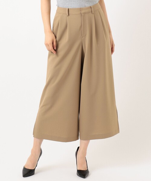 J.PRESS（ジェイプレス）の「【洗える・イージーケア】シックアンドシン 2WAYストレッチ セミワイドパンツ（その他パンツ・レディース・ブラック系/黄土色系/ダークブラウン系・11/7/9/13）」の10枚目の写真