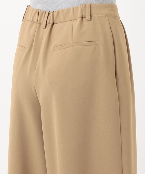 J.PRESS（ジェイプレス）の「【洗える・イージーケア】シックアンドシン 2WAYストレッチ セミワイドパンツ（その他パンツ・レディース・ブラック系/黄土色系/ダークブラウン系・11/7/9/13）」の14枚目の写真