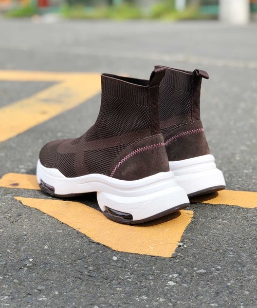 ASH(アッシュ)の「【OPTIC】ニットスニーカー(スニーカー・レディース・ネイビー/ブラウン・35/36/37/38/39/40)」の11枚目の写真